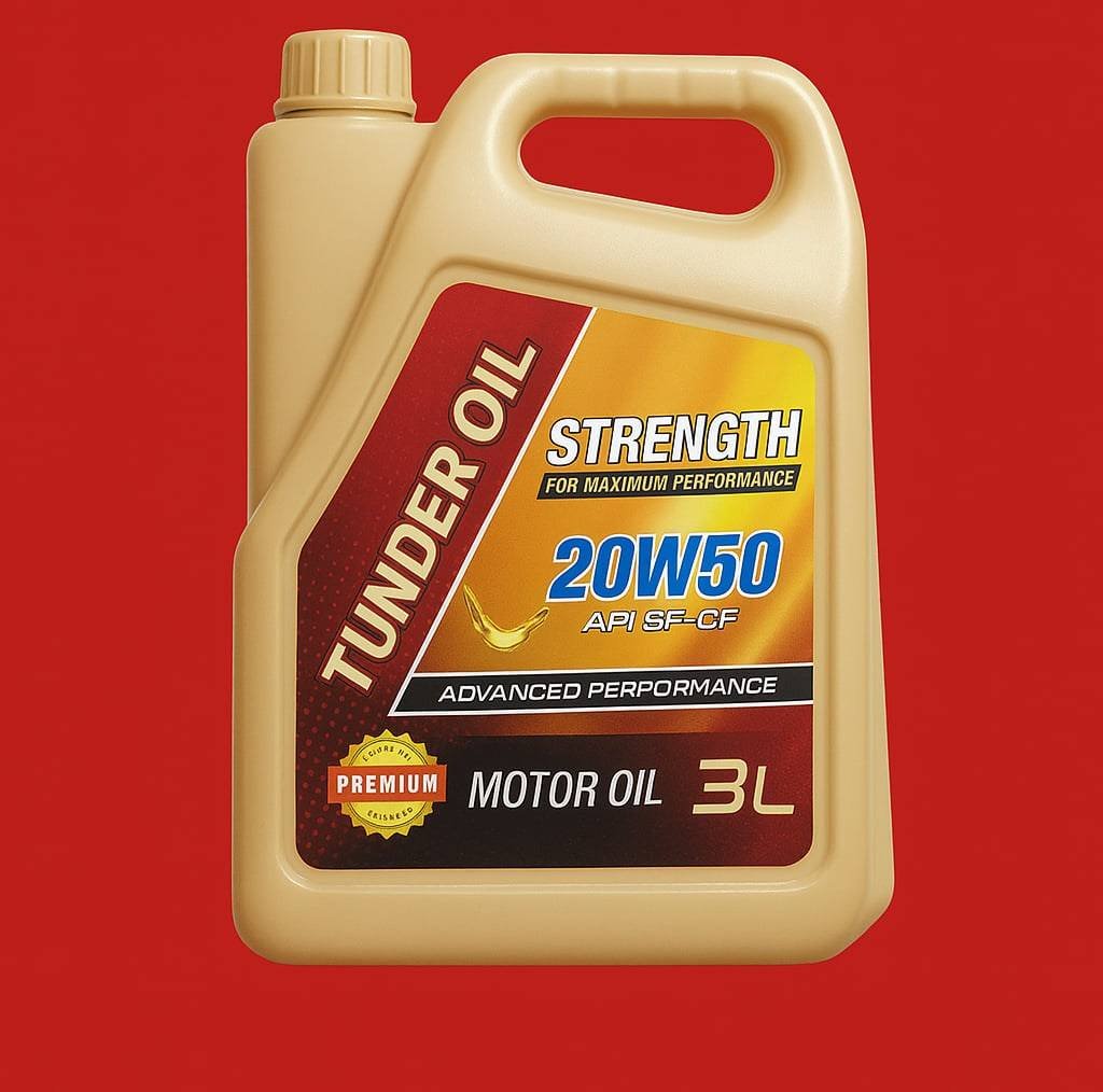 Tunder Oil SAE 20W50 β (3 LITTER) - Image 2